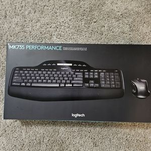 Logitech wireless keyboard + mouse